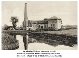 Schnecken, Hebewerk, Kreis Elchniederung  