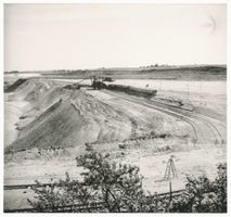 Palmnicken, Kreis Samland Palmnicken, Bernsteinwerk, Tagebau, Abbau der Blauen Erde II Ostpreußen, Bernsteingewinnung und -verarbeitung