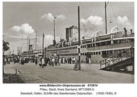 Pillau, Seestadt, Kreis Samland 