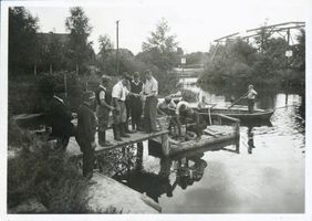 Lötzen, Stadt, Kreis Lötzen Lötzen, Fischereischule, Praktischer Unterricht 