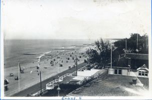 Cranz Kr. Samland, Ort, Kreis Samland Cranz Kr. Samland, Blick auf den Strand Кранц, округ Самбия, вид на пляж