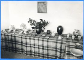 Tolkemit, Kreis Elbing Tolkemit, Ausstellungraum des Töpferdorfes 