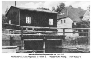 Kleinlautersee, Kreis Angerapp 