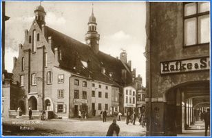 Wormditt, Kreis Braunsberg Wormditt, Rathaus V 