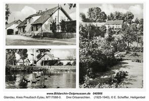 Glandau, Kreis Preußisch Eylau 
