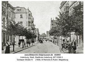 Insterburg, Stadt, Stadtkreis Insterburg Goldaper Straße
