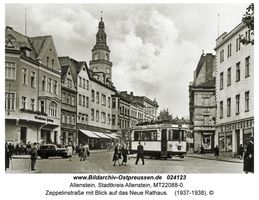 Allenstein, Stadtkreis Allenstein Zeppelinstraße