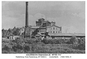 Rastenburg, Zuckerfabrik, Kreis Rastenburg 