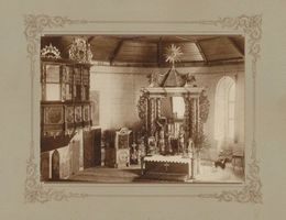 Osterode (Ostpr.), Kreis Osterode Osterode (Ostpr.), Evangl. Landkirche, Innenansicht 