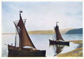  Kurische Nehrung, Keitelkähne Куршская коса, кейтель-лодки
