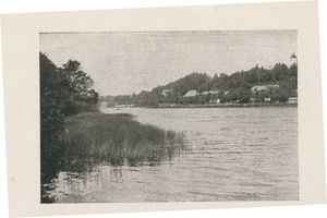 Rauschen Kr. Samland, Kreis Samland Rauschen Kr. Samland, Partie am Mühlenteich Раушен, уезд Самбия, вид у мельничного пруда