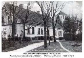 Neukirch, Ort, Kreis Elchniederung Hauptstraße