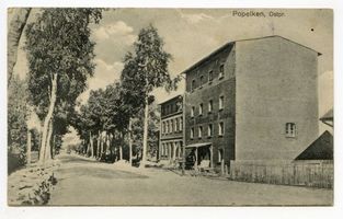 Markthausen, Kreis Labiau Popelken Kr. Labiau, Dorfstraße 