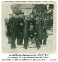 Kuckerneese, Ort, Kreis Elchniederung Gartenstraße