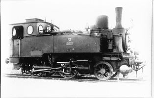 Königsberg (Pr.), Stadtkreis Königsberg Königsberg (Pr.), Lokomotive 12 der Koenigsberg-Cranzer Eisenbahn KCE 