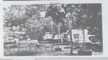 Metgethen, Ort und Bahnstation, Stadtkreis Königsberg Metgethen, Kurhaus   Vierbrüderkrug , Garten Metgethen, Vierbrüdersäule und Vierbrüderkrug