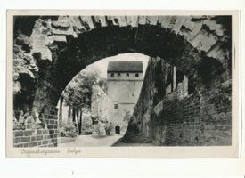 Balga, Kreis Heiligenbeil Balga, Ordensburgruine, Torbogen 