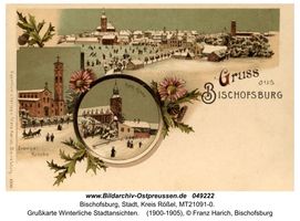 Bischofsburg, Stadt, Kreis Rößel 