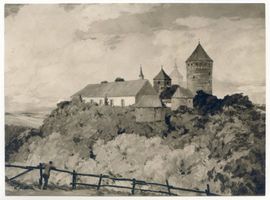 Rößel, Stadt, Kreis Rößel Rößel, Schloß, Gemälde V 