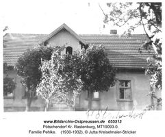 Pötschendorf Kr. Rastenburg, Kreis Rastenburg  