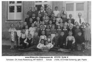 Schülzen, Ort, Kreis Rastenburg 