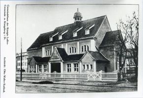 Königsberg (Pr.), Stadtkreis Königsberg Brehmstraße 3 Königsberg (Pr.), Gemeindehaus der Königin Luisen-Gemeinde Кёнигсберг (Пр.), приходской дом общины королевы Луизы