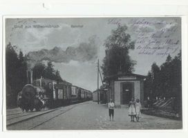 Wilhelmsbruch, Bahnhof, Kreis Elchniederung 