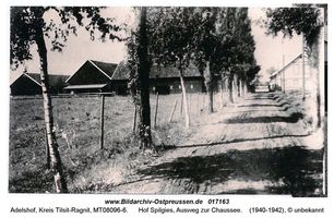 Adelshof, Kreis Tilsit-Ragnit 