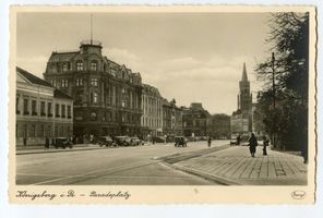 Königsberg (Pr.), Stadtkreis Königsberg Paradeplatz Königsberg (Pr.), Paradeplatz XXX Königsberg, Nördliche Innenstadt westlich des Schloßteiches (Tragheim)