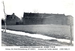 Grünau Kr. Elchniederung, Ort, Kreis Elchniederung 