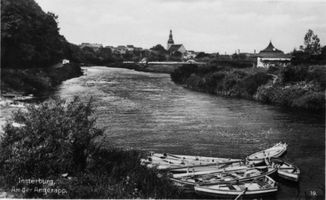 Insterburg, Stadt, Stadtkreis Insterburg Insterburg, An der Angerapp X Инстербург, на Ангераппе, X