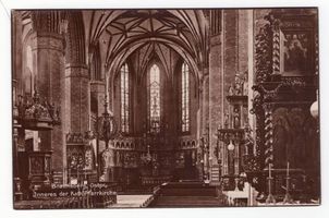 Braunsberg Kr. Braunsberg, Kreis Braunsberg Braunsberg, Kath. Pfarrkirche, Inneres II Braunsberg, Katholische Pfarrkirche (Katharinenkirche)