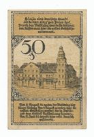 Gehlenburg, Kreis Johannisburg Bialla Kr. Johannisburg, Notgeld von 1920, 50 Pfennig 