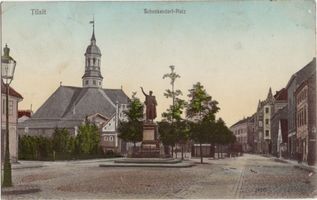 Tilsit, Stadt, Stadtkreis Tilsit Schenkendorfplatz