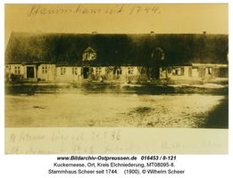 Kuckerneese, Ort, Kreis Elchniederung Am Markt