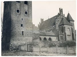 Liebemühl, Kreis Osterode Liebemühl, Ev. Kirche (Südseite) VII 