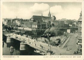 Königsberg (Pr.), Stadtkreis Königsberg Königsberg (Pr.), Dominsel mit alter Universität XVI Кёнигсберг (Пр.), Кафедральный остров со старым университетом, XVI