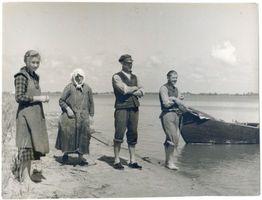  Kurische Nehrung, Fischerfamilie II Куршская коса, рыбацкая семья, II