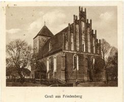Friedenberg, Kreis Gerdauen Friedenberg, Kirche Фриденберг, церковь