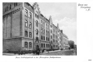 Königsberg (Pr.), Stadtkreis Königsberg Altroßgärter-Predigerstraße