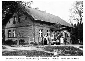 Klein Blaustein, Försterei, Kreis Rastenburg 