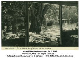Obereißeln, Kreis Tilsit-Ragnit  Obereißeln, Restaurants