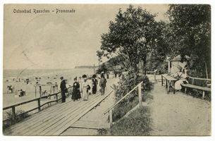 Rauschen Kr. Samland, Kreis Samland Rauschen Kr. Samland, Strandpromenade II Раушен, район Самбия, пляжный променад, II