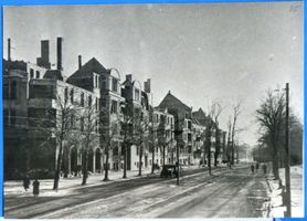 Königsberg (Pr.), Stadtkreis Königsberg Hufenallee 10 Königsberg, Hufenallee gegenüber Erich-Koch-Platz Königsberg, Stadtteil Mittelhufen