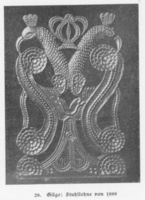Gilge, Kreis Labiau Gilge, Stuhllehne von 1888 