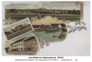 Angerburg Kr. Angerburg, Stadt, Kreis Angerburg  