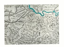Tilsit, Stadt, Stadtkreis Tilsit Tilsit, Plan von Tilsit und Umgebung um 1600 