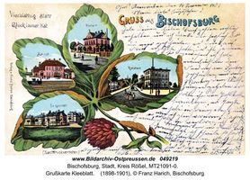 Bischofsburg, Stadt, Kreis Rößel 