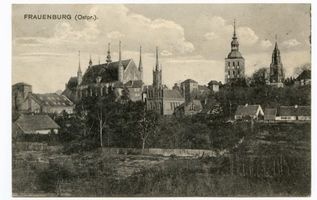 Frauenburg, Kreis Braunsberg Frauenburg, Teilansicht 