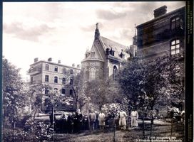 Königsberg (Pr.), Stadtkreis Königsberg Königsberg, Elisabeth-Krankenhaus, Rückseite Кёнигсберг, Елизаветинская больница, задний фасад